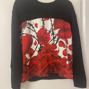 Philipp Plein Black/Red/White Ladies Sweatshirt size S